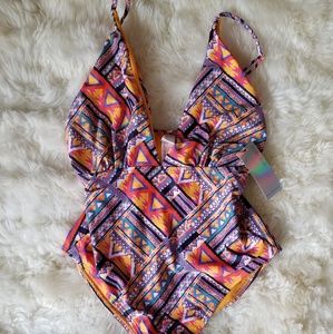 One piece bathing suit
